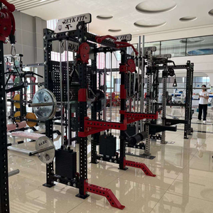 Máquina Multifuncional 2 en 1 para Sentadillas y Crossover con Cable, Jaula de Potencia, Rack de Entrenamiento de Fuerza para Gimnasio Comercial - Product Image 3