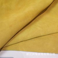Kulit Suede Sapi Premium dengan Tekstur Kulit Pasir untuk Tas dan Sepatu