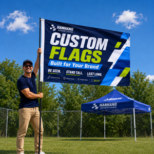 Fábrica China, <span class=keywords><strong>Bandera</strong></span> Nacional Personalizada <span class=keywords><strong>de</strong></span> Poliéster con Bordado <span class=keywords><strong>de</strong></span> Línea Azul Delgada <span class=keywords><strong>de</strong></span> EE. UU., Banderas Personalizadas - Product Image 2