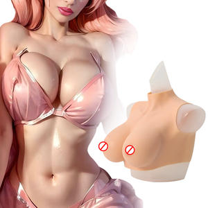 Artificial Macio Silicone Feminino Mamilo Traje B/C/D/E Copo Peitos Forma Sissy Transsexual Silicone Seios Falsos para Crossdresser - Product Image 1
