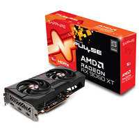 Nouveau pour Sapphire Rx 9060Xt 16Gb/8Gb GDDR6 ventilateur impulsion ordinateur de bureau carte graphique de jeu