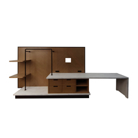 Meuble TV moderne en bois sur mesure, nouveau design, meuble TV, console, table de télévision