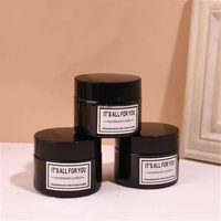 Creative mini small teal glass jar scented candles home decorative aromatherapy bulk order