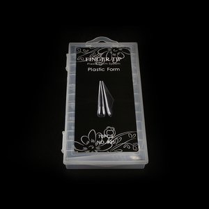 Extra Long Split Space Claw <b>Nail</b> Dual Forms Artificial <b>Extension</b> Mold Tips for Dramatic <b>Nail</b> Art - Product Image 6