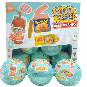 MGA Miniverse Make It <span class=keywords><strong>Mini</strong></span> Serie Select 595748 Cápsula Sorpresa Patty Original Genuina Juguete Coleccionable DIY Set de Caja de Juguetes - Product Image 1