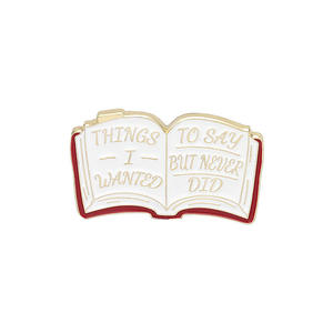 Broche en métal pour vêtements, chapeau, <span class=keywords><strong>livre</strong></span>, broche en émail personnalisée pour <span class=keywords><strong>livre</strong></span>, broches pour <span class=keywords><strong>livre</strong></span> - Product Image 6