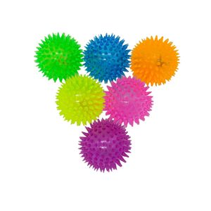 <b>LED</b> Flashing Spiky <b>Ball</b> Light up Bouncy <b>Ball</b> for Kids Party Gifts Light up Spike <b>Ball</b> Stress Relief Bouncy Balltoys - Product Image 3