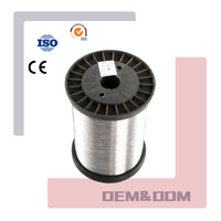 Fil d'acier inoxydable 304 316, étiré à froid, brillant, norme ASTM A580, 0,5 mm, 1 mm, 2 mm