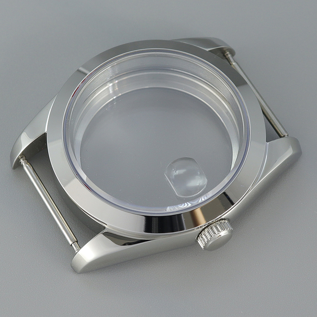 36mm/39mm Stainless Steel Watch Case with Sapphire Glass for NH35 NH36 Movement Watch Accessories