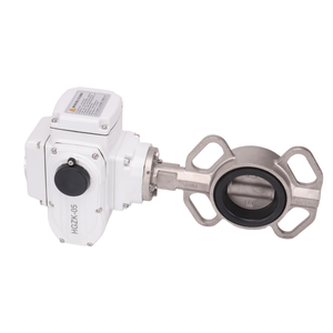 Actionneur électrique intelligent HGZK, type 90 degrés, 12V 24V DC, actionneur rotatif électrique, actionneur de vanne motorisé, AC220V AC380 - Product Image 6