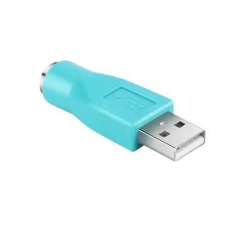 Terbaru USB 2.0 tipe A Male Ke Mini DIN 6 Pin Female Mouse Adapter M/F Converter Port Saver jenis kelamin Changerr untuk PC komputer