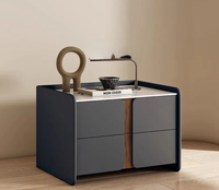 Table de chevet 2026 Nouvelle collection moderne simple luxe léger de luxe pour chambre à coucher avec rangement créatif
