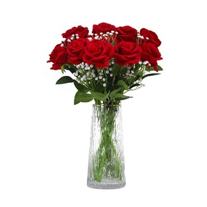 <span class=keywords><strong>Rosas</strong></span> Artificiales de Seda para Decoración del Hogar, Proveedor de Flores Artificiales, Juego de <span class=keywords><strong>Rosas</strong></span> para Mesa de Boda - Product Image 5