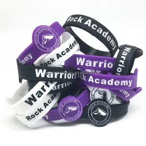 Personalized Custom Activity Logo Silicone Wristbands Rubber Bracelet Wrist Band For Party