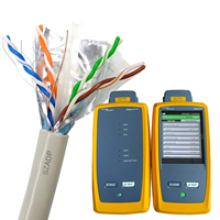 Haute qualité Ftp Sftp 4 paires cuivre CCA HCCA 23awg Instrument Pass test Belden Panduit Cat6 Utp Lan câble câble réseau