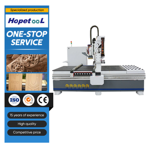Routeur CNC de bureau 3D 8 outils Changeur linéaire 9KW JST HQD Broche Yako Servo LNC Système pour la <span class=keywords><strong>sculpture</strong></span> <span class=keywords><strong>sur</strong></span> <span class=keywords><strong>bois</strong></span> - Product Image 1