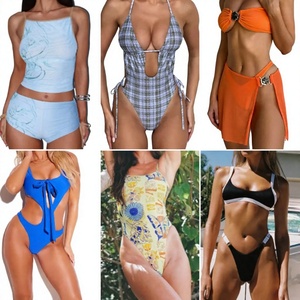 Trajes de Baño NNT 2026 para Mujer, Nuevo Modelo Juvenil con Tirante Superior y Sin Espalda, Bikini Sexy para la Playa - Product Image 1