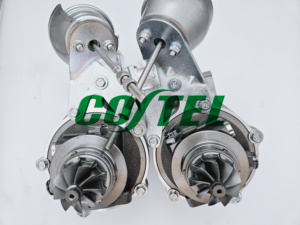 เทอร์โบชาร์จเจอร์ F150อัปเกรด3.5L F-150สำหรับ EcoBoost ระยะ2 41มม. ซูเปอร์คอร์1คู่550HP CL3Z-6K682-C CL3Z-6K682-D 2011-2012 - Product Image 5