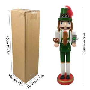 Usine Casse-Noisette Noël Géant Décoration Extérieure Poupée Casse-Noisette <span class=keywords><strong>Soldat</strong></span> - Product Image 5