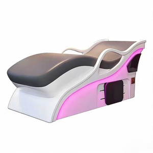 Table de massage moderne pour salon de beauté, lit de lavage facial, table de soin pour cils, manucure, tatouage, avec rangement - Product Image 6