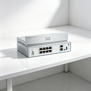 Nouveau FPR1010-ASA-K9 prend en charge 8 ports Fast Ethernet, équilibrant la sécurité du réseau <span class=keywords><strong>et</strong></span> la défense contre les menaces avancées, pare-feu d'entreprise - Product Image 2