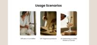 Recharge et désodorisant de luxe Spray d'ambiance Diffuseur de roseau électrique Machines à huile Parfum de maison Huiles essentielles pour diffuseurs de roseau