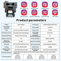 Printer UV DTF Hot Stamping Roll to Roll Profesional Berkinerja Tinggi 30cm untuk Pembuatan Kerajinan Hadiah dan Logo Merek