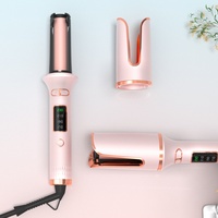 Machine à cheveux rotative électrique sans fil avec affichage LCD de la température pour la maison et l'hôtel
