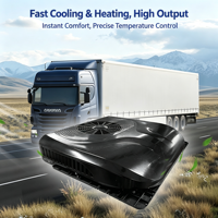 Climatiseur de toit 12V DC pour camping-car, caravane et motorhome
