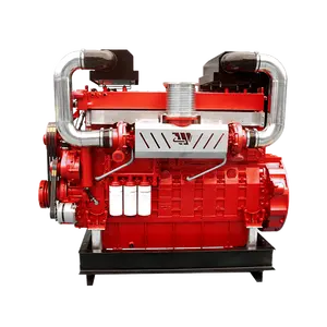 Shanghai SYZ338TAD110T3 1080 кВт 1500 об/мин насос с водяным охлаждением, Китайский дизельный двигатель для пожарного насоса