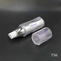 Flacon pompe vide en plastique de 30 ml pour soins du visage, conteneur cosmétique irrégulier pour lotion, emballage OEM