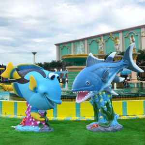 Outdoor 3d Hars Glasvezel Zeeleven Figuur Tropische Vissen Sculptuur Voor Aquatisch Themapark En Aquaria Decor - Product Image 4