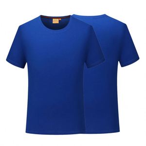 Camisetas de Cuello Redondo de Algodón y Seda de Alta Calidad para Hombre y Niño, 180G, Blancas, Gruesas, para Impresión Personalizada - Product Image 4