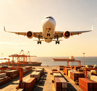 Transitaire logistique, agent maritime Chine Air+Express, agent d'expédition FedEx Express pour marchandises dangereuses, mondial