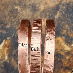 Handmade Copper Cuff Bangle With Magnetic Closure And Adjustable Design <b>For</b> Men Women Fashion Jewelry Fashion <b>Charm</b> <b>Bracelets</b> - Product Image 5