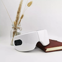 Masajeador Ocular Inalámbrico con Música y Terapia de Calor Rápido, Smart 180 °   Máscara Plegable con Bluetooth para el Cuidado de los Ojos, Alivio de la Migraña y la Fatiga Ocular