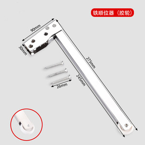 Cerrador de Puerta Secuencial de Acero Inoxidable, 15-55 kg, Velocidad Ajustable, Abrepuertas Industrial - Product Image 5