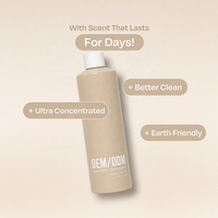Détergent à lessive liquide OEM ODM 946 ml 32 oz ultra concentré, parfum floral ambré longue durée, logo personnalisé, marque privée