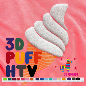 Vinyle de transfert de chaleur d'<span class=keywords><strong>impression</strong></span> de bouffée 3d de haute qualité pour <span class=keywords><strong>T</strong></span>-<span class=keywords><strong>Shirt</strong></span> Flock autocollant imprimé à repasser personnalisé prê<span class=keywords><strong>t</strong></span> à presser 3d bouffée HTV - Product Image 5