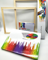 Peinture par numéros DIY, élégante dame à Paris, Tour Eiffel, peinture à l'huile, décoration artistique