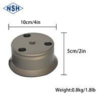 NSH Adaptateur Euro Accessoires de Studio Photo Stabilisateur d'Appareil Photo Équipement de Tournage