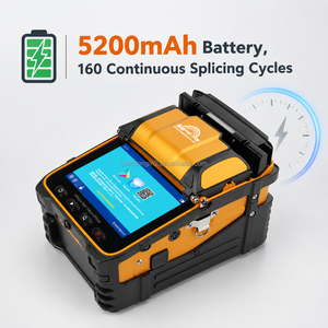 Empalmadora de Fibra Óptica AI-9 de 6 Motores con Enfoque Automático, Empalme Rápido en 5s, Máquina de Empalme de Fibra Óptica para Fibras SM, MM, DS y NZDS - Product Image 1