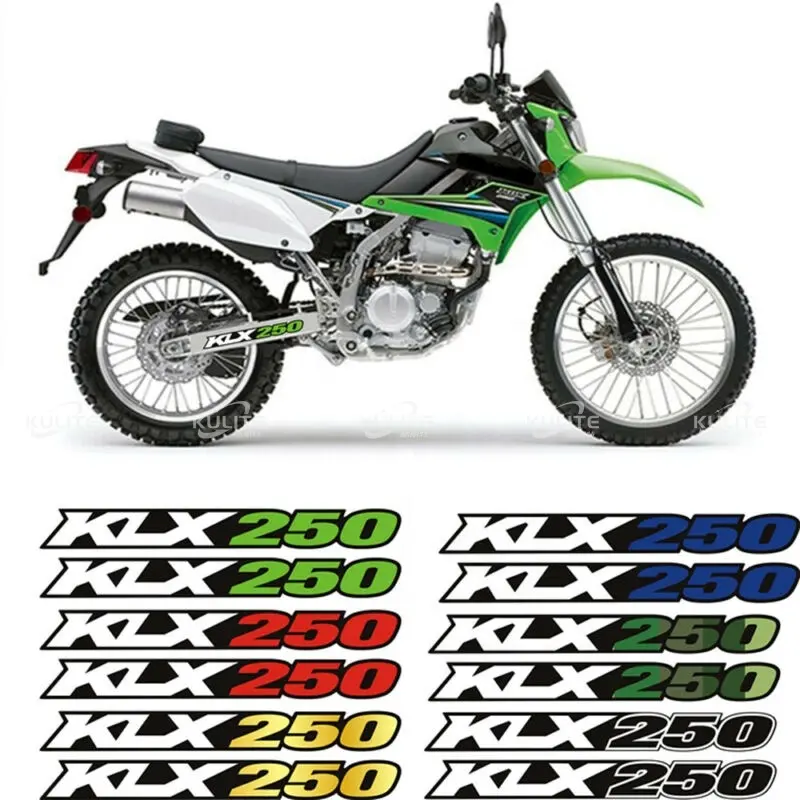 オートバイステッカーカワサキKLX 250/R KLX250S 250SF1994-2022用バイクデカールストライプ