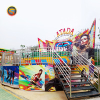 Équipement de conduite pour parc d'attractions, thème tiger l, 40 sièges, Disco Tagada, en soldes