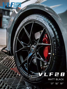 Cerchio in Lega di Alluminio VLF28 17-19 <span class=keywords><strong>Pollici</strong></span>, Leggero, Finitura Argento, Parti per Modifica Auto, Forgiabile e Personalizzabile - Product Image 1