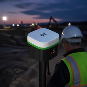 Alpha ALPHA 30, Receptor GNSS RTK Portátil, 1408 Canales, Precisión de 8 mm, IMU, Medición Láser de Inclinación de 60°, 7 Constelaciones, para Terrenos - Product Image 5
