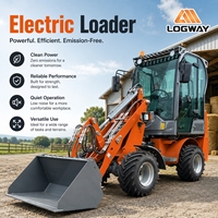 Chargeur électrique LOGWAY avec plusieurs accessoires et direction flexible pour la construction en chantier, livraison gratuite
