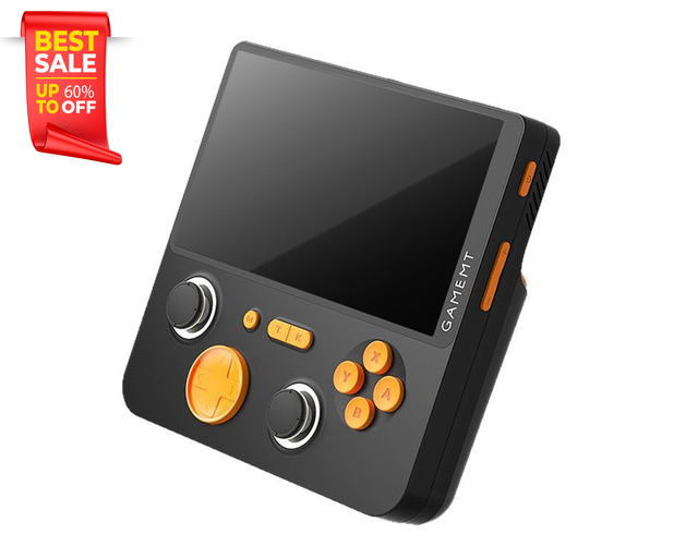 5-Inch Retro E5 Plus Handheld Video Game Console Double System 10000+ Games Supports TV/Gamepad Wi-Fi RK3566 for Players