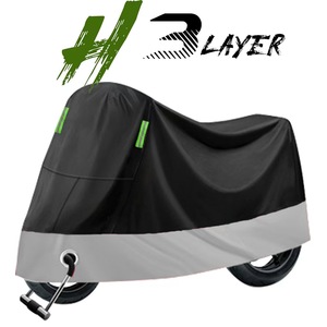 Housse de vélo universelle toutes saisons, protection épaisse contre la <span class=keywords><strong>pluie</strong></span> et la poussière, bicolore personnalisée pour moto et VTT - Product Image 5