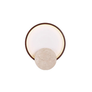 Huangdong Stone Wall Lamp Led <b>Light</b> <b>Circle</b> Design 23cm 30cm For Bedroom Living Room Hallway Entryway - Product Image 4